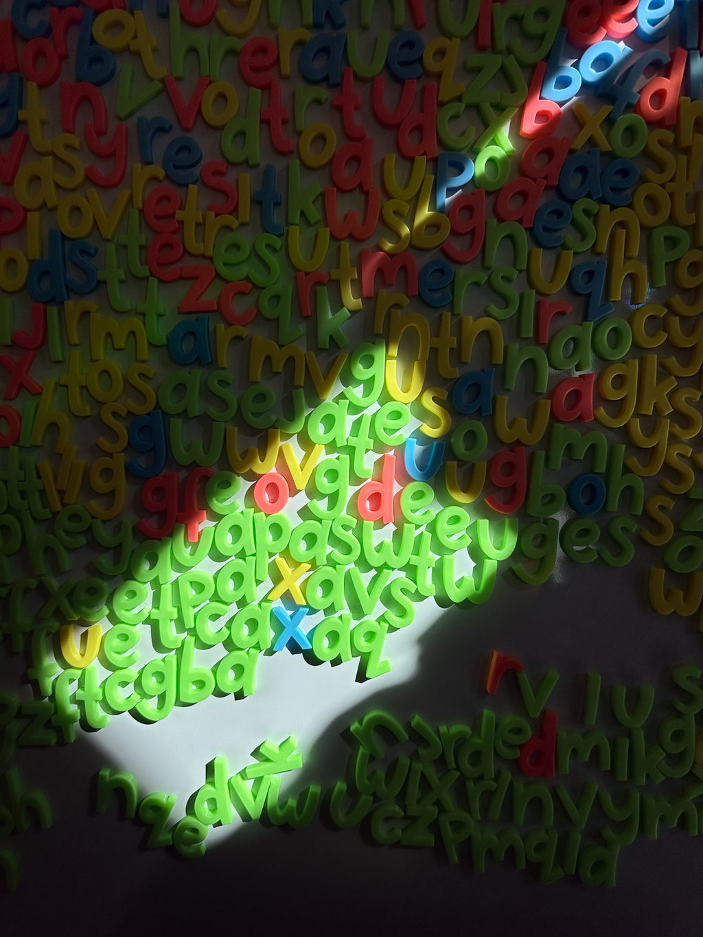Glow in the Dark Alphabet Magnets