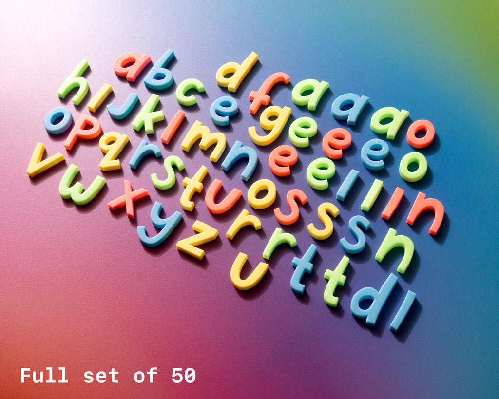 Glow in the Dark Alphabet Magnets