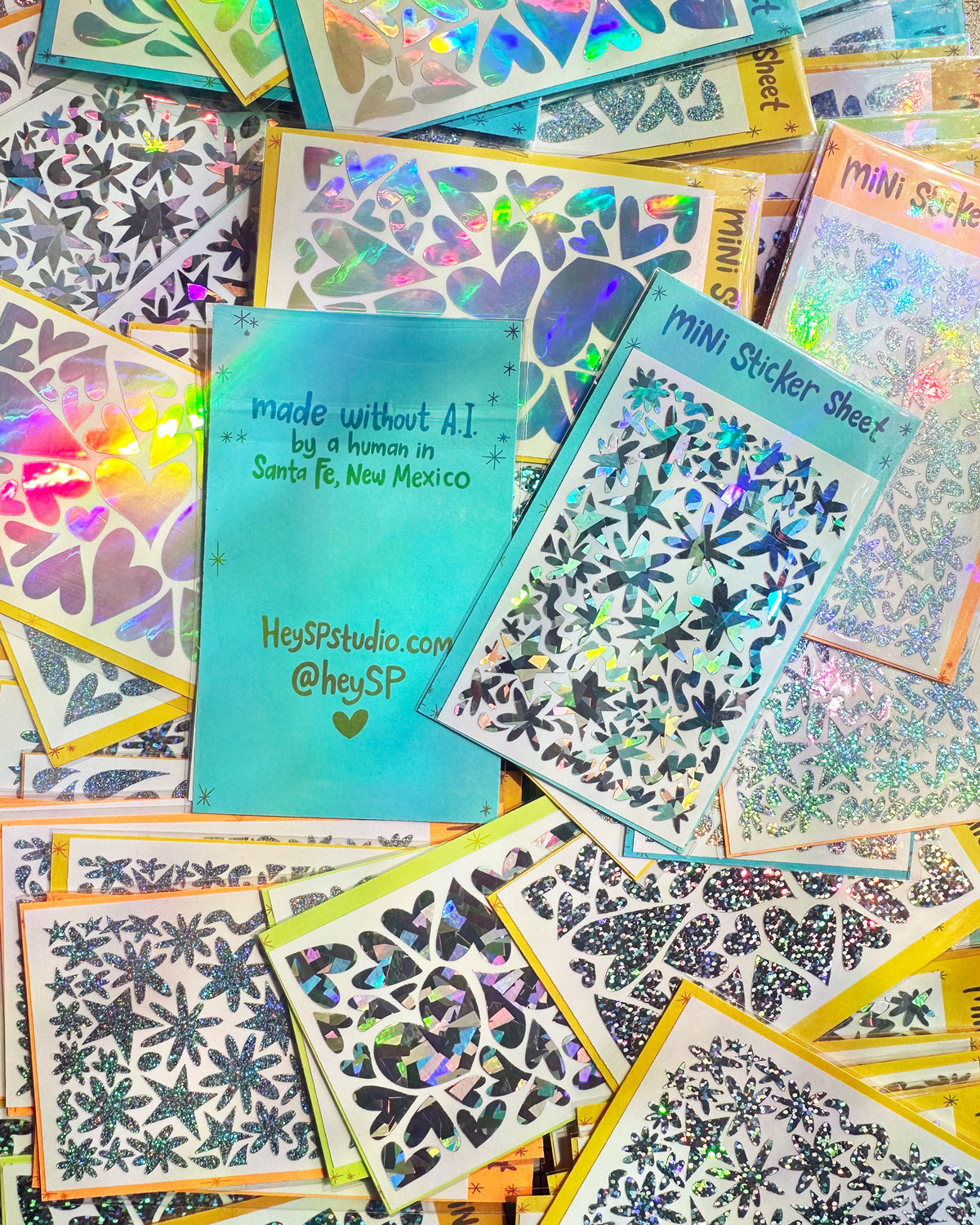 Holographic Mini Sticker Sheet