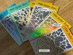 Holographic Mini Sticker Sheet